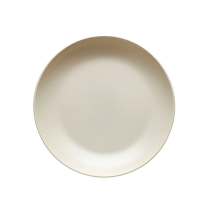 Tcozy Minimalist Matte Ceramic Dinner Plate - Solid Color Shallow Round Dish (8-inch & 10-inch)