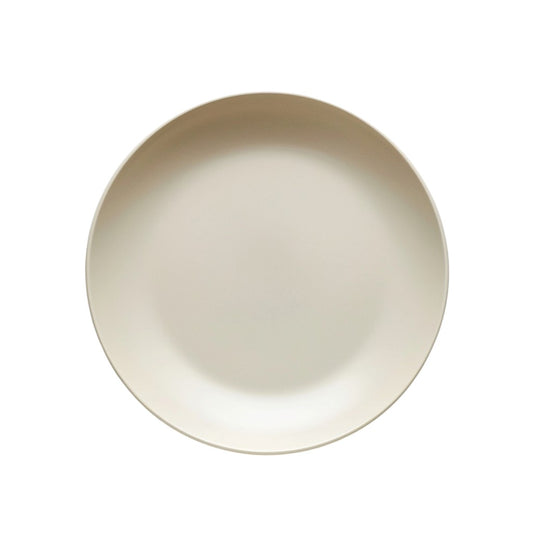 Tcozy Minimalist Matte Ceramic Dinner Plate - Solid Color Shallow Round Dish (8-inch & 10-inch)